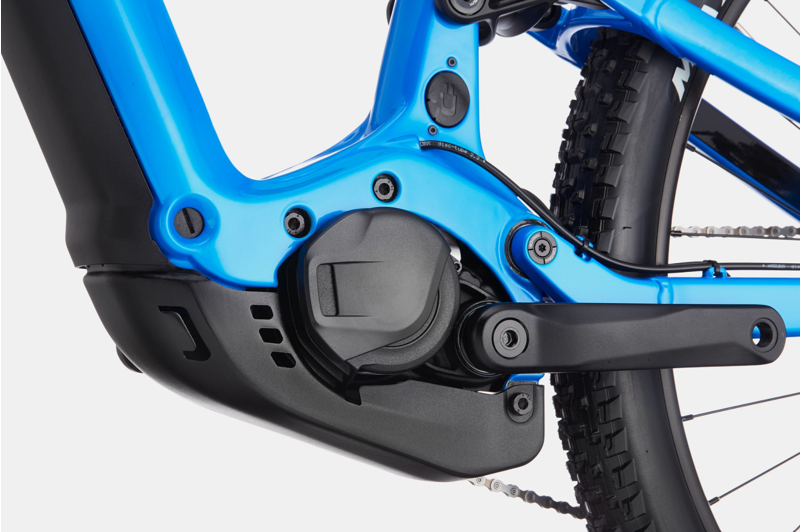 Cannondale Habit Neo 3 2021 Electric Mountain Bike Blue-3